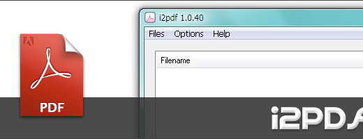 簡単に複数の画像を1つのPDFファイルに変換してくれるソフト「i2pdf」